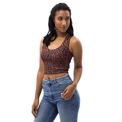 Leopard Crop Top