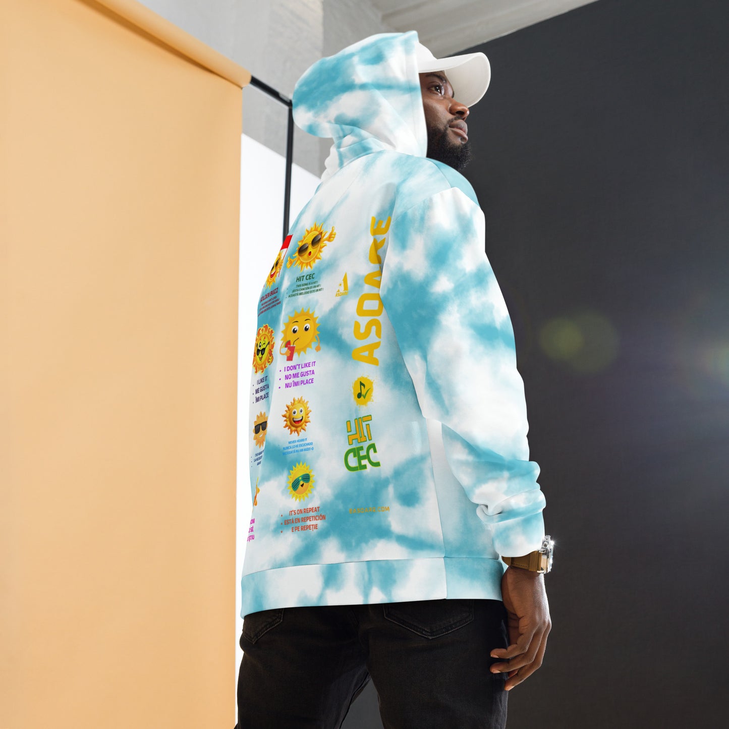 Asoare Hit Cec Blue Unisex Hoodie