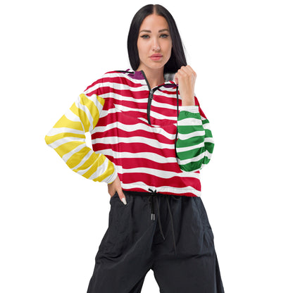 LGBT Jacket Women’s cropped windbreaker